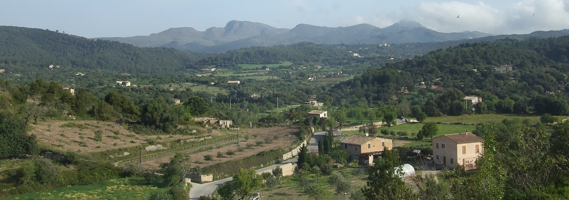 Puig de Sa Tudosa über den pass Sa Valma